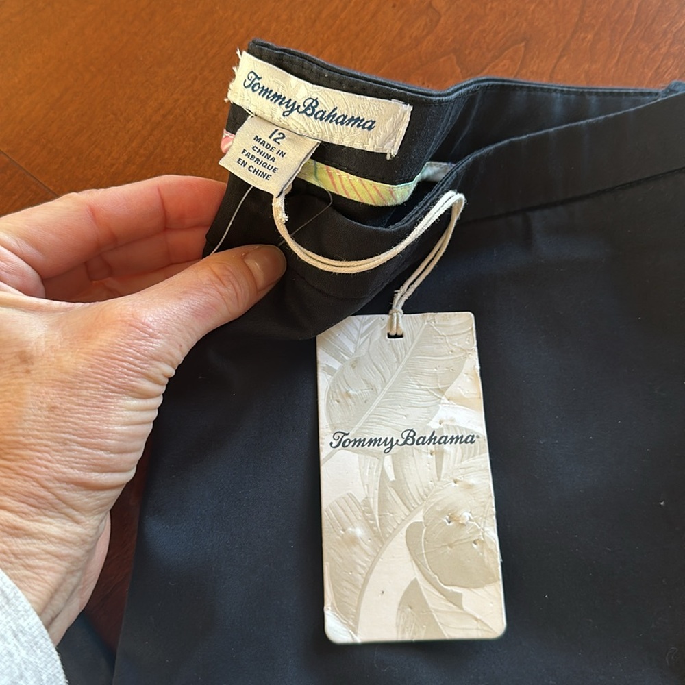 Tommy Bahama Slim Side Zip Ankle Pants